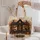 Haunted Bookshop with Ghosts and Pumpkins for Cozy Halloween Reading Enthusiasts Quilted Tote Bag - 5