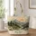 Mountain River Cabin Wilderness Scene For Hiking Trips And Nature Lover Getaways Quilted Tote Bag - 1