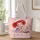 Red Yarn-Haired Rag Doll Circus Scene for Whimsical Travel and Everyday Adventures Quilted Tote Bag - 1