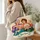 Four Vintage Best Friends Sharing Tea and Cheer for Cozy Everyday Outings Quilted Tote Bag - 3