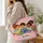 Storytime Children and Cheerful Caterpillar for Reading Days and Teacher Gifts Quilted Tote Bag - 3