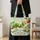 Whimsical Storybook Caterpillar and Fruit for Reading Days and Classroom Adventures Quilted Tote Bag - 4