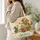 Whimsical Garden Animal Friends for Spring Festivals and Cheerful Gardening Days Quilted Tote Bag - 3