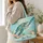 Sea Turtle and Coral Reef for Coastal Beach Holidays and Seaside Ocean Lover Gifts Quilted Tote Bag - 3