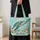 Sea Turtle and Coral Reef for Coastal Beach Holidays and Seaside Ocean Lover Gifts Quilted Tote Bag - 4