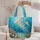 Glowing Jellyfish And Coral Ocean Scene For Coastal Escapes And Ocean Life Lovers Gift Quilted Tote Bag - 5
