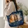 Three Starry Night Cats for Cozy Laundry Days and Cat Lover Gifts for Feline Friends Quilted Tote Bag - 3