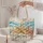 Coastal Starfish and Turquoise Waves for Summer Beach Days by the Shore Quilted Tote Bag - 5