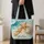 Starfish And Seashell Coastal Ocean Scene For Beach Days And Summer Shore Getaways Quilted Tote Bag - 4