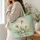 Dandelion Seed Heads and Wildflowers for Springtime Nature-Loving Women and Garden Lovers Quilted Tote Bag - 3