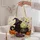 Witch Hat Black Cat and Bubbling Cauldron for Cozy Halloween Nights and Cat Lovers Quilted Tote Bag - 5