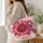 Pink Sunflower And Leopard Awareness Ribbon For Breast Cancer Support And Care Gifts Quilted Tote Bag - 3