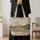 Jesus Shepherd Cross And Sunrise Christian Faith Gift For Sunday School Believers Quilted Tote Bag - 4