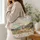 Jesus Shepherd Cross And Sunrise Christian Faith Gift For Sunday School Believers Quilted Tote Bag - 3