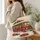 Christmas Santa Bus Holiday Travel Keepsake for Women, Moms, Kids and Festive Getaways Quilted Tote Bag - 3