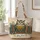 Wise Owl Reading Among Vintage Books for Library Lovers and Cozy Autumn Reading Days Quilted Tote Bag - 1