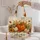 Autumn Pumpkin Harvest with Maple Leaves for Thanksgiving Gatherings and Fall Picnics Quilted Tote Bag - 5
