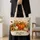 Autumn Pumpkin Harvest with Maple Leaves for Thanksgiving Gatherings and Fall Picnics Quilted Tote Bag - 4