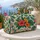 Tropical Monstera Leaves and Citrus Dots for Sunny Beach Getaways and Island Travel Quilted Weekend Bag - 5