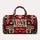Red Plaid Hearts and Paw Prints for Dog Lovers on Cozy Weekend Getaways and Travel Quilted Weekend Bag - 6