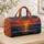 Golden Ocean Sunset and Rolling Waves for Relaxed Coastal Getaways and Summer Travel Quilted Weekend Bag - 4