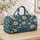 Blue Daisy Wildflowers for Sunny Beach Days and Relaxed Summer Getaways for Women Quilted Weekend Bag - 4