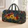 Bohemian Wildflower Garden for Coastal Getaways and Relaxed Weekend Travel Lovers Quilted Weekend Bag - 1