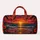 Tropical Beach Sunset Ocean Waves for Coastal Getaways and Relaxed Travel Quilted Weekend Bag - 6
