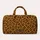 Leopard Spots And Golden Ochre For Beach Days And Weekend Travel Adventures Quilted Weekend Bag - 6