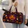 Halloween Pumpkins, Bones and Candy for Spooky October Getaways and Festive Travel Quilted Weekend Bag - 2