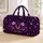 Neon Halloween Ghosts, Pumpkins And Spiderwebs For Spooky Seasonal Getaways And Parties Quilted Weekend Bag - 1