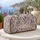 Lavender Botanical Sprigs for Relaxed Beach Days and Sunlit Summer Holiday Getaways Quilted Weekend Bag - 5