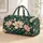 Tropical Magnolia Blooms for Beach Getaways, Coastal Holidays and Sunny Summer Escapes Quilted Weekend Bag - 1