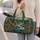 Woodland River and Colorful Trees for Beach Trips, Camping and Weekend Getaways Quilted Weekend Bag - 2