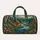 Woodland River and Colorful Trees for Beach Trips, Camping and Weekend Getaways Quilted Weekend Bag - 6