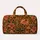 Leopard Spots and Sunset Hues for Beach Days and Bohemian Getaways Quilted Weekend Bag - 6