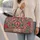Bohemian Paisley Florals for Colorful Beach Getaways and Relaxed Weekend Travel Quilted Weekend Bag - 2