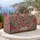 Bohemian Paisley Florals for Colorful Beach Getaways and Relaxed Weekend Travel Quilted Weekend Bag - 5