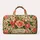 Blush Camellias and Green Vines for Sunny Coastal Getaways and Garden Escapes Quilted Weekend Bag - 6