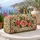 Blush Camellias and Green Vines for Sunny Coastal Getaways and Garden Escapes Quilted Weekend Bag - 5