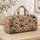 Cute Halloween Cats, Bats And Pumpkins For Autumn Travel And Festive Seasonal Getaways Quilted Weekend Bag - 4