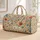 Wildflower Botanical Florals for Beach Getaways, Weekend Escapes and Summer Travel Quilted Weekend Bag - 1