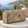 Wildflower Botanical Florals for Beach Getaways, Weekend Escapes and Summer Travel Quilted Weekend Bag - 5