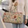 Wildflower Botanical Florals for Beach Getaways, Weekend Escapes and Summer Travel Quilted Weekend Bag - 2