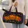 Neon Jack-O-Lanterns And Bats For Spooky Halloween Getaways And Autumn Escapes Quilted Weekend Bag - 2