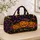 Neon Jack-O-Lanterns And Bats For Spooky Halloween Getaways And Autumn Escapes Quilted Weekend Bag - 4