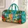Tropical Surfboards and Palm Trees for Sunny Beach Getaways and Coastal Vacation Travel Quilted Weekend Bag - 1