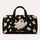 Ivory Halloween Ghosts and Stars for Spooky Seasonal Getaways and Fall Adventures Quilted Weekend Bag - 6