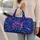 Violet Blue Radiating Waves for Coastal Getaways, Beach Days, and Summer Travel Quilted Weekend Bag - 2
