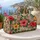 Vibrant Tropical Hibiscus Flowers for Beach Getaways and Relaxed Vacation Travel Quilted Weekend Bag - 5
